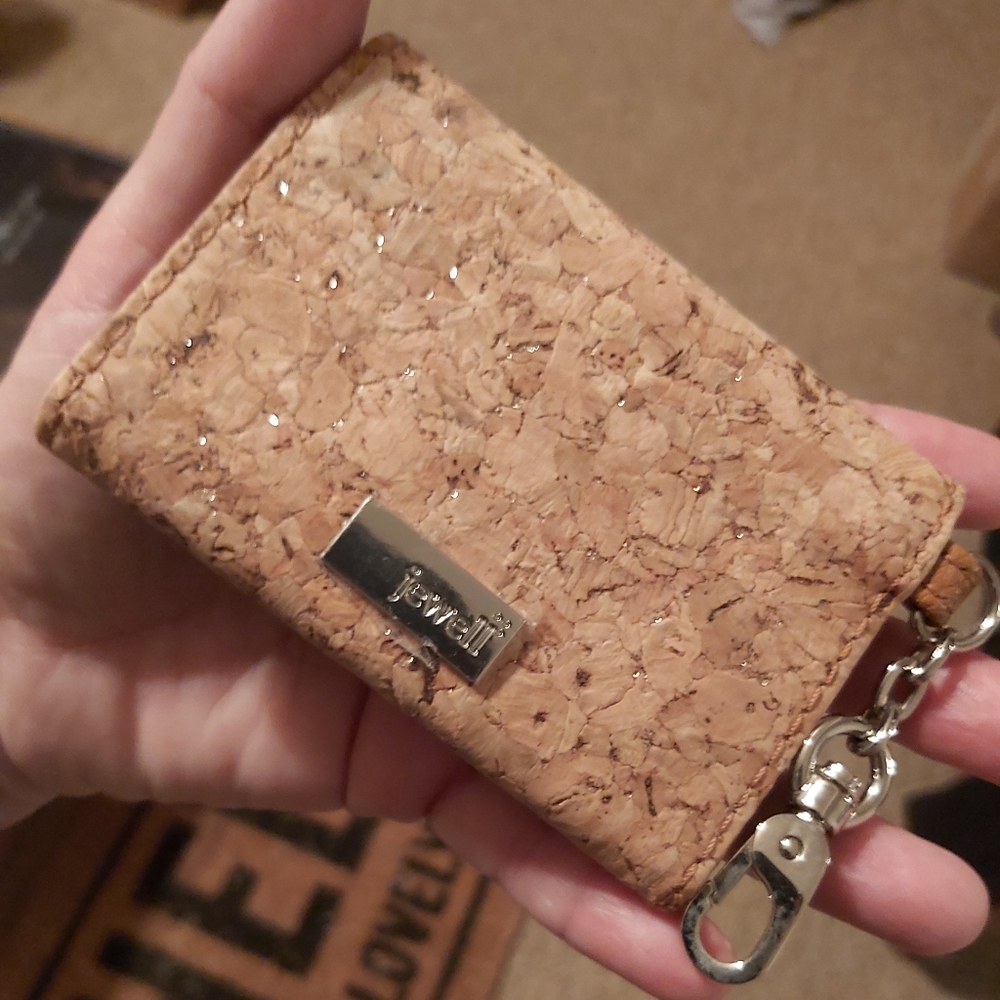 2/$25 OMG The Cutest Little Cork Jewell ID Wallet